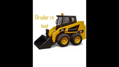 skid steer Caterpillar Bobcat bruder rc conversion 